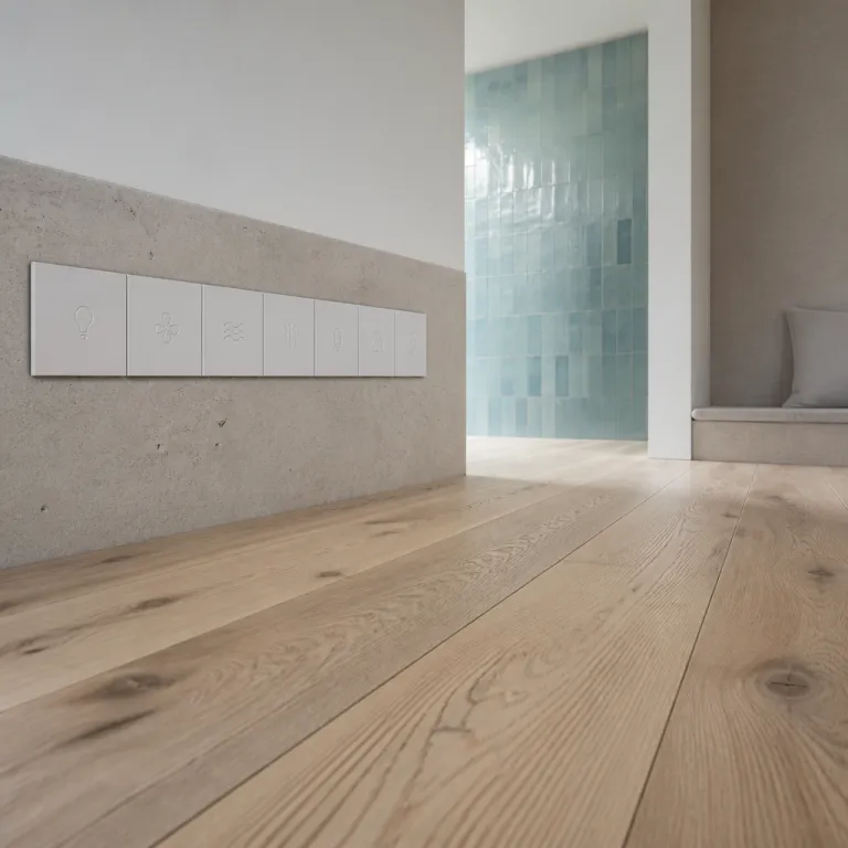 Symbole de bouton poussoir : clé de lecture des commandes dans la maison connectée